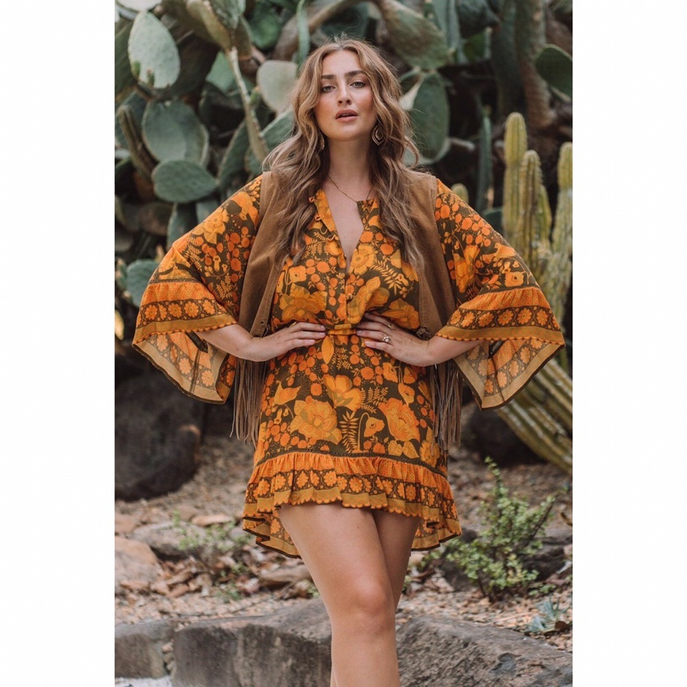 Nine Lives Bazaar Autumn 🍂 Dress in Woodland 🪵